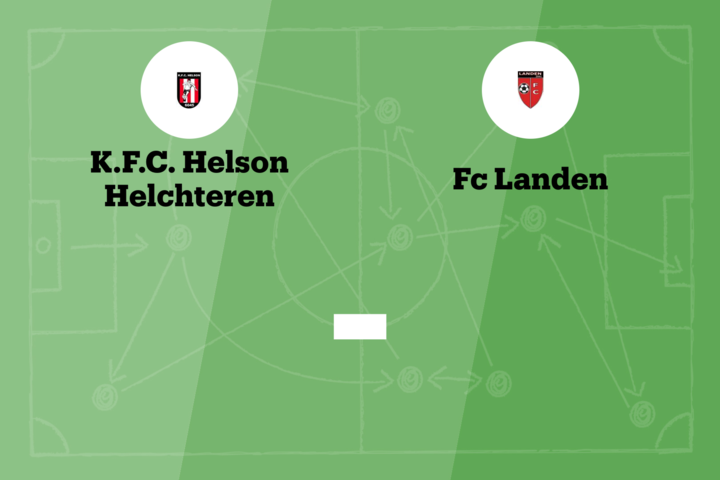 Wedstrijd tussen Helson en FC Landen afgelast