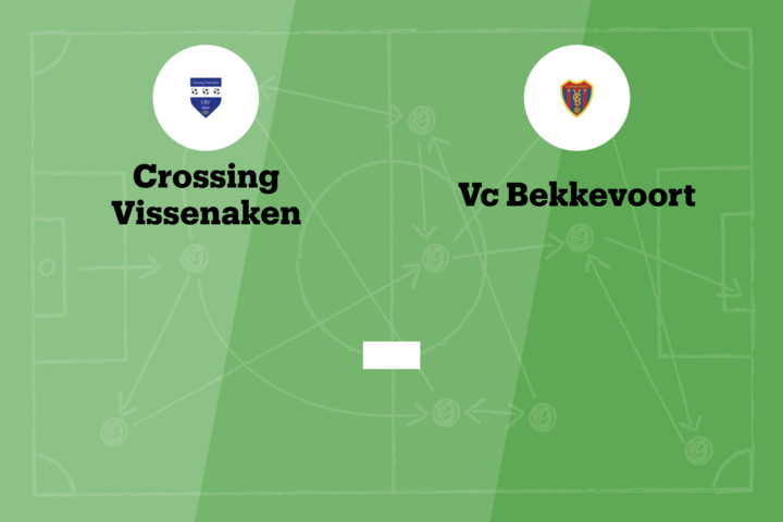 Wedstrijd tussen Crossing Vissenaken B en Bekkevoort afgelast