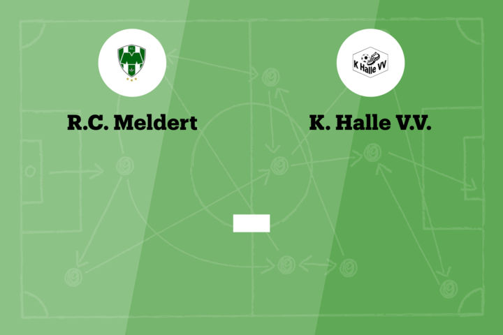 Wedstrijd tussen RC Meldert en Halle VV afgelast
