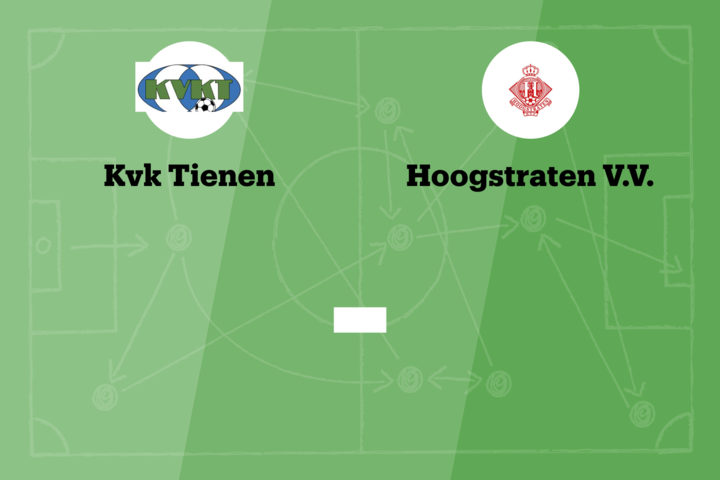 Wedstrijd tussen KVK Tienen en Hoogstraten VV afgelast