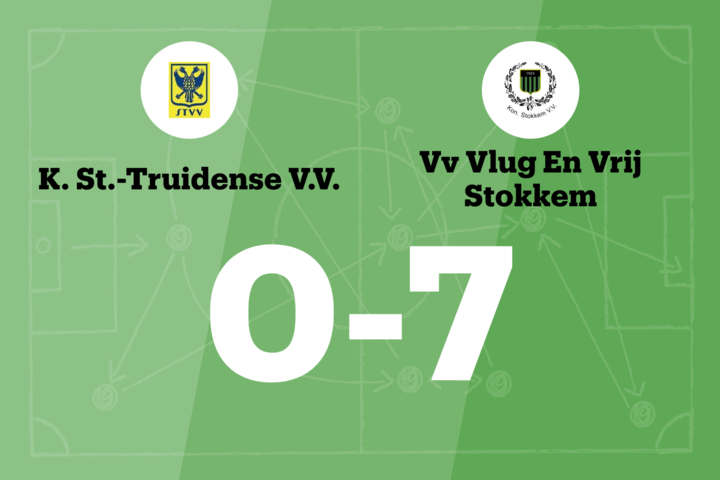 Stokkem zet ongeslagen reeks voort met 0-7 tegen STVV B