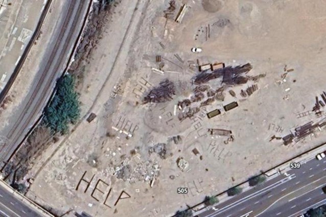 Mysterious CREATS IN LOS ANGELES Spotted on Google Maps: ‘Help’