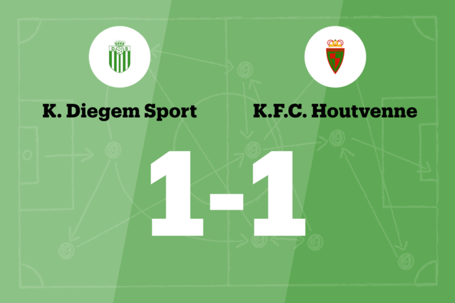 Diegem Sport en Houtvenne delen de punten