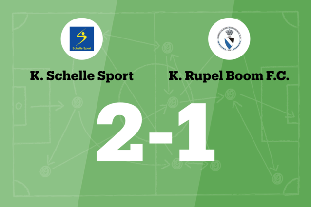 Schelle Sport wint van Rupel Boom B