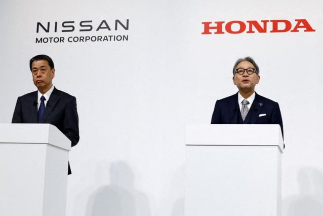 Car builders Honda and Nissan Bergen merger plans