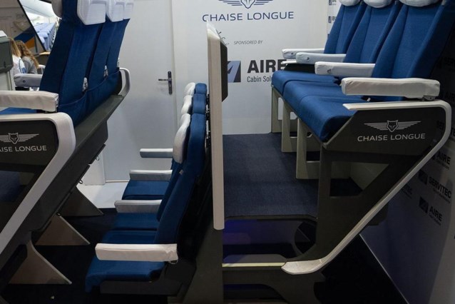 Forget the straight rows of seats: aircraft manufacturer Airbus sees potential in ‘double -deck chair’