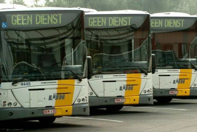 Trade unions De Lijn want to stop on March 12