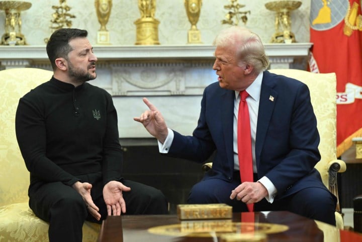 Trump en Zelensky hadden “zeer productief gesprek” in Rome
