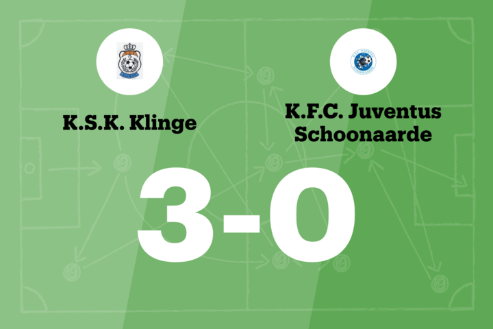 KSK Klinge wint thuis van Juventus Schoonaarde B, mede dankzij twee treffers Boenders