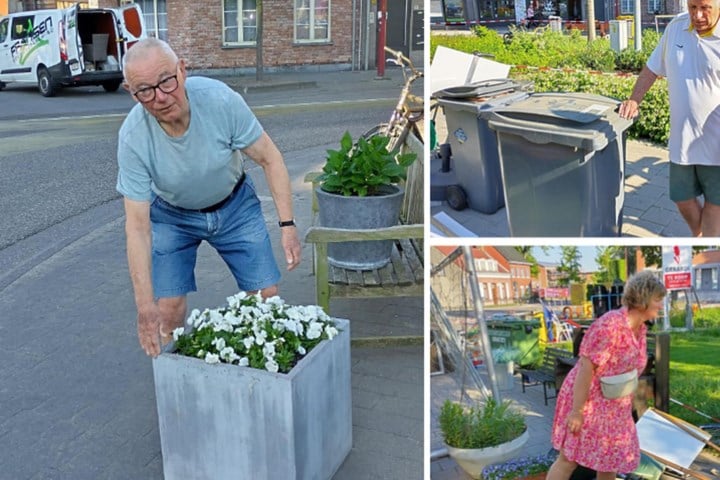 “Hoe hebben ze die bloembak van 50 kilo hier gekregen?”: inwoners op zoek naar verplaatste spullen uit voortuin na volksgebruik Poortje Pik