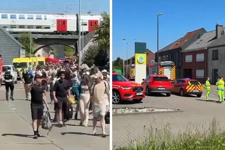 Trein met duizendtal reizigers valt stil onderweg naar kust, drie reizigers naar ziekenhuis gebracht nadat ze onwel werden