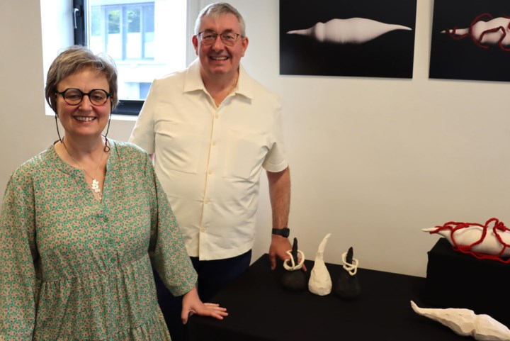 Duo-tentoonstelling in bibliotheek: keramiek van ex-schepen te zien op al even ‘breekbare’ foto’s
