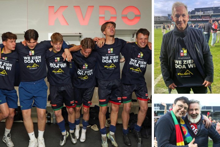 Elf maanden na faillissement van KVO viert KVDO promotie van derde naar tweede afdeling na thriller in eindronde: “Wat een rollercoaster”
