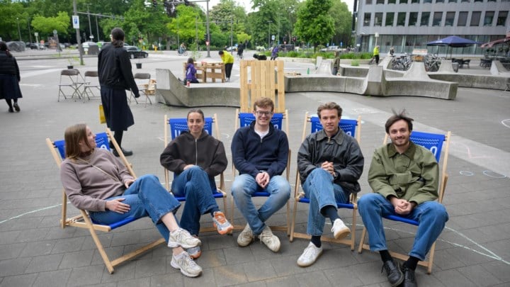 Studenten stedenbouw zetten Loosplaats in de kijker met pop-upactie