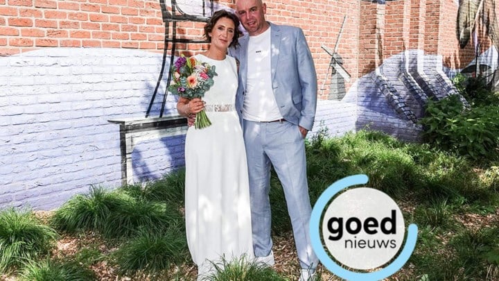 Pas getrouwd: Manolya en Daniel in Genk