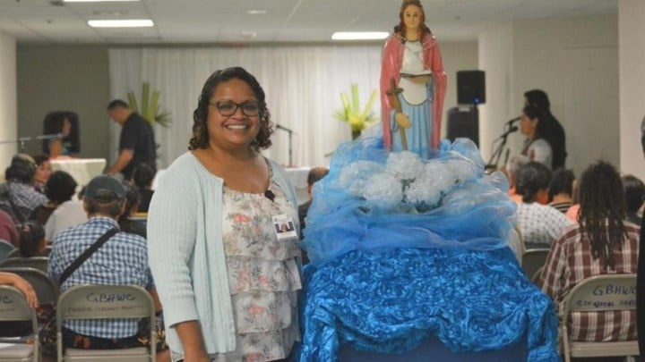 Dimpna is bekend in hele wereld