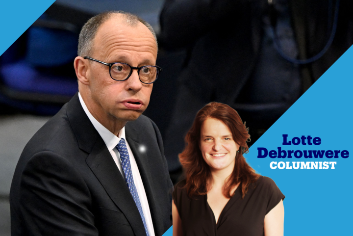 “Friedrich Merz struikelde niet terwijl hij het podium opging, maar werd pootje lap gelegd óp het podium”