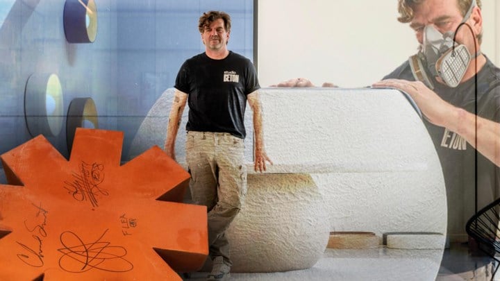 Studio Beton is rock-‘n-roll: hoe de designmeubelen van Heistenaar Tim (49) hun weg vonden naar internationale artiesten en sterrenchefs