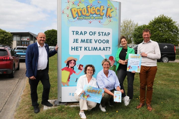 Project K daagt leerlingen uit om te voet of per fiets naar school te komen