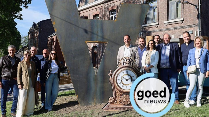 Kunstwerk op Tongerse antiekmarkt ingehuldigd