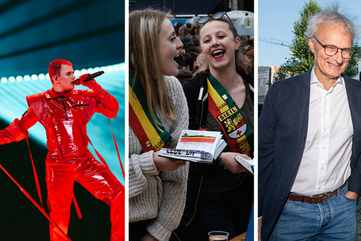 Eurovisiesongfestival, grootste cantus ter wereld in ons land en topadvocaat kent zijn straf: dit staat er deze week op de agenda