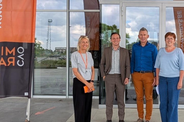 Directeur-generaal Bruno Vanobbergen maakt kennis met cvo MIRAS
