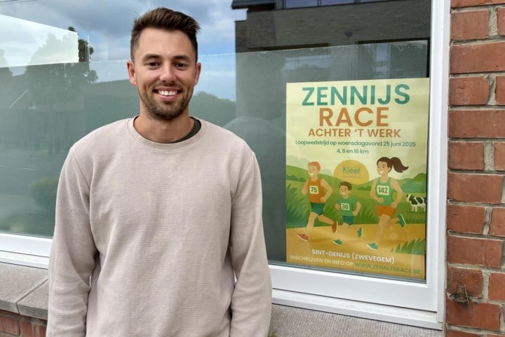 Robin (30) organiseert de eerste loopwedstrijd in Zwevegem in jaren: “Verbaasd dat dit er nog niet was in zo’n sportieve gemeente.”