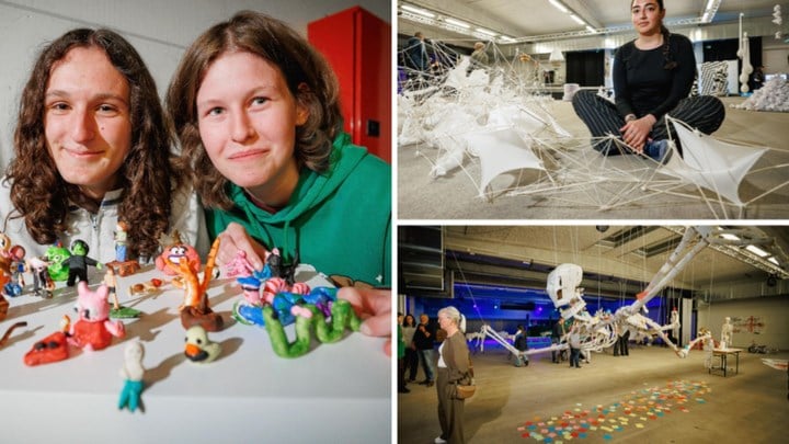 Leerlingen Huis van Creativiteit COLOMAplus cureren eigen expo: “Kunstenaars in spe krijgen kans om talenten te ontplooien”