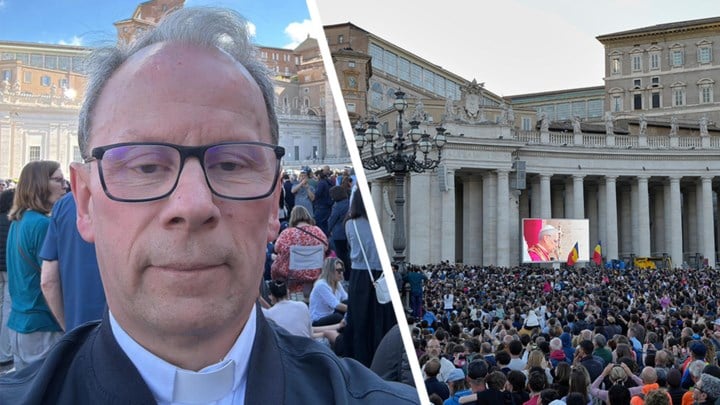 Achelse geestelijke beleeft historisch pausmoment in Rome: “Voel verbondenheid als Augustijn”