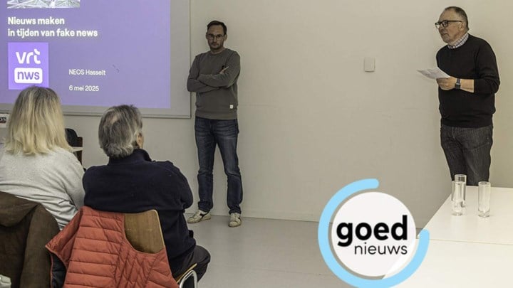 Neos Hasselt neemt een kijkje achter de schermen van het VRT-journaal