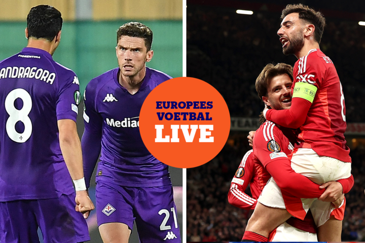 MULTILIVE. United zet scheve situatie recht in Europa League, nog niets beslist in Fiorentina-Betis in Conference League