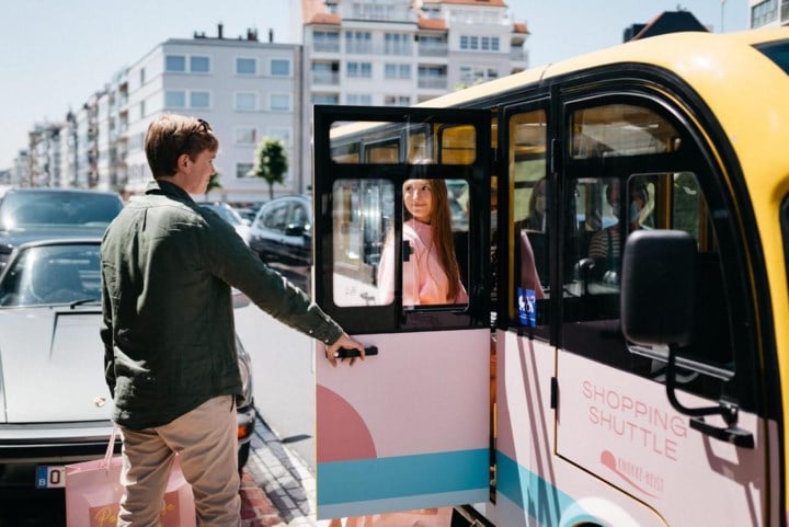 Shopping shuttle rijdt minstens tot 2029 in winkelstraten van Knokke-Heist