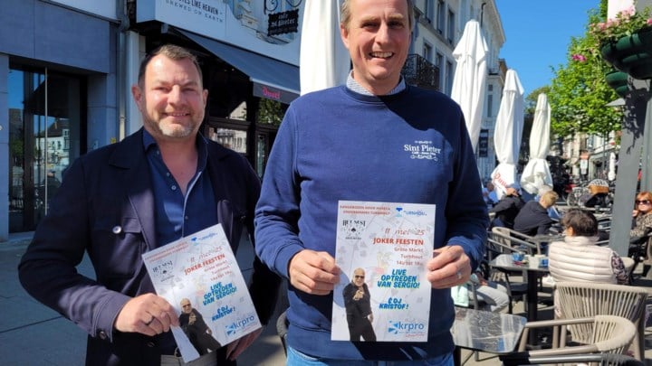 Sergio trekt de zomer in Turnhout op gang: zondag Jokerfeesten op de Grote Markt