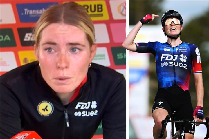 Emotionele Demi Vollering na zege in Vuelta: “Ik draag deze overwinning op aan iedereen met mentale problemen”
