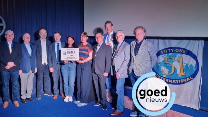 Fifty-One Club West-Limburg schenkt 2.000 euro aan vzw Kids