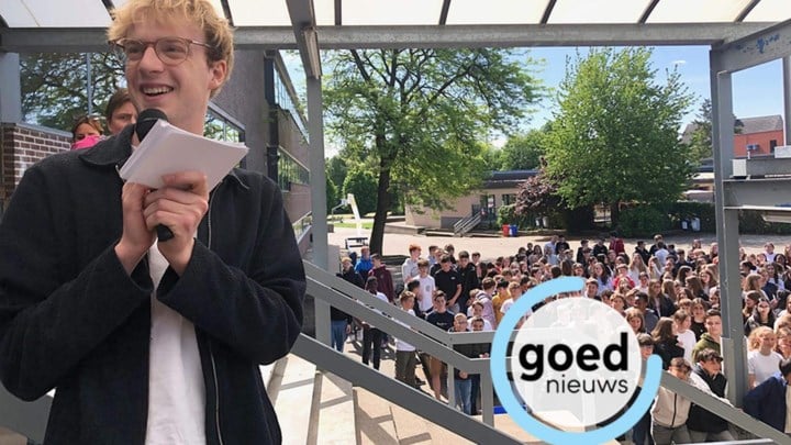 Pyxiscollege Lanaken neemt deel aan Vlaamse Verkeersquiz en krijgt bezoek van Timon Verbeeck