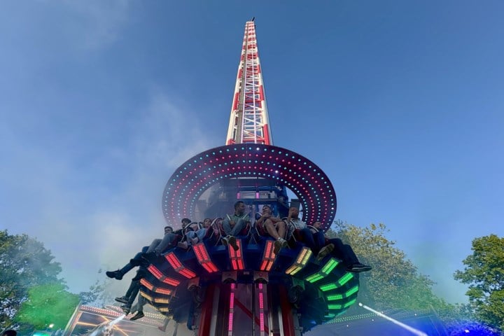 Meifoor geopend met primeur: 85 meter hoge Mission Impossible Tower voor het eerst in België