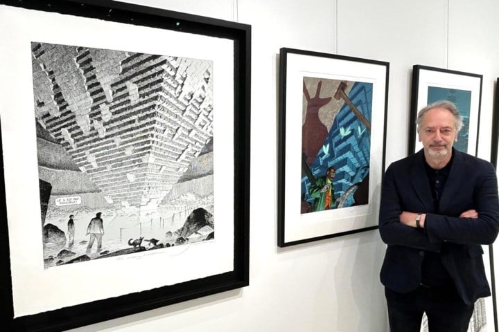 Expositie rond François Schuiten verlengd wegens groot succes: “Meer dan 2.000 bezoekers, maar Kortrijk zelf laat het wat afweten”