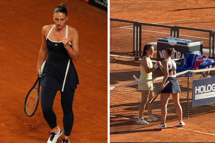 Oekraïense tennisster Marta Kostyuk schudt Russische ‘overloopster’ de hand: “Daar is moed voor nodig”