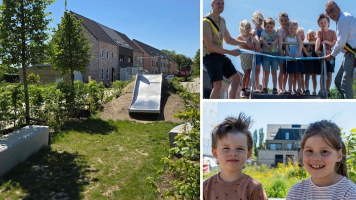 Buurtkinderen huldigen speeltuintje Heikneuterhof in: “Heel leuk”