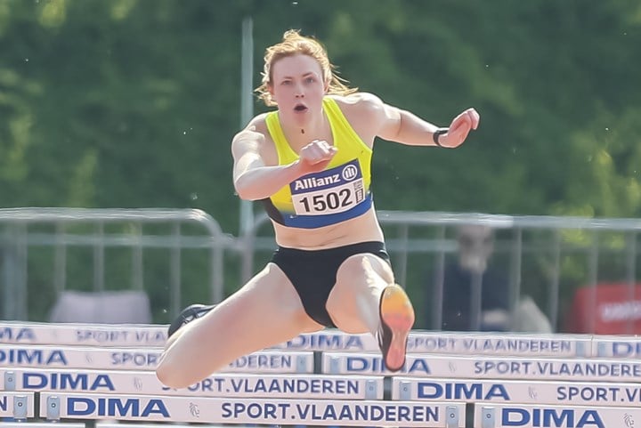 Sara Van Hoyweghen Vlaams kampioen zevenkamp