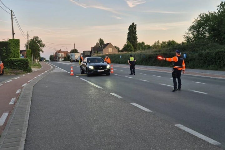 Twee aspirant-hoofdinspecteurs oraniseren grootschalige controleactie in politiezone regio Tielt