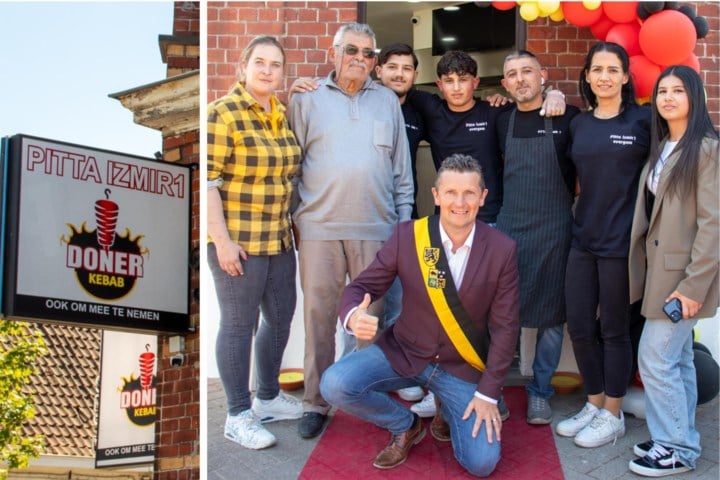 Volkan (41) en zoons openen pitazaak met groot feest: “Naam is ode aan mijn vader”