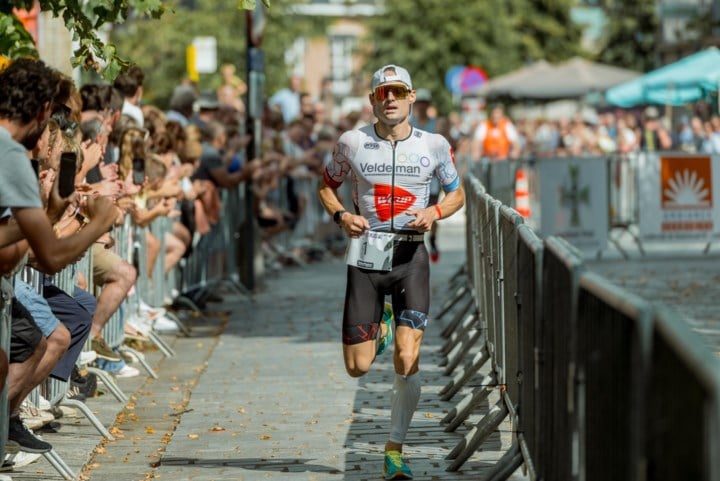 Pamphiel Pareyn wint de Halve Triatlon van Lievegem