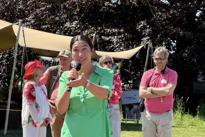 Minister van Onderwijs Zuhal Demir (N-VA) op de Tuindagen: “Groeiende tuinsector verdient nog meer lof”