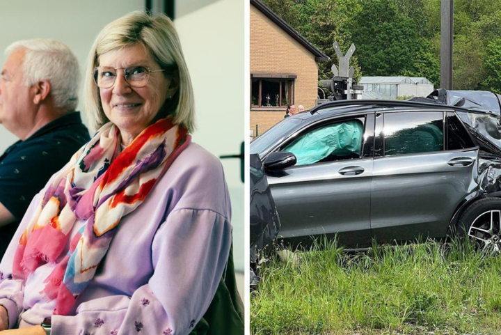 Marleen (62) reed zich vast op sporen en overleefde aanrijding door trein: “Ik nam mijn stuur vast en sloot de ogen”