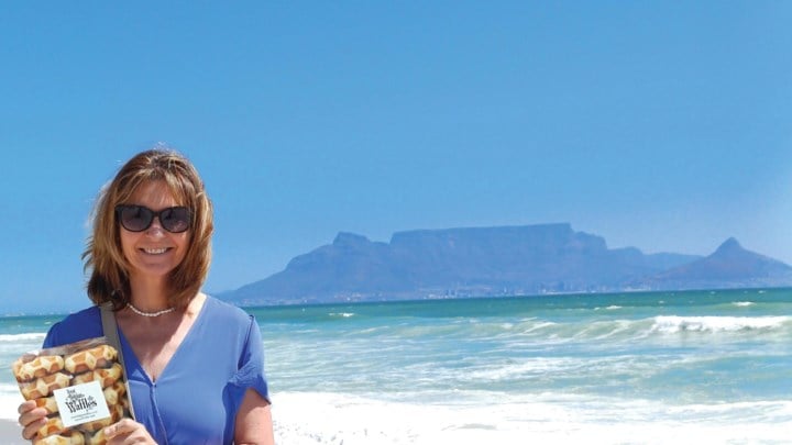 Van Deurne tot Durbanville: hoe Carine de ‘Waffle Queen’ van Zuid-Afrika werd