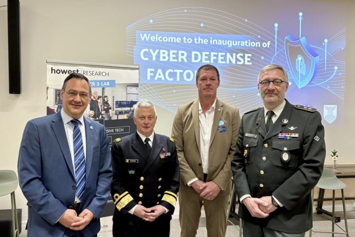 Cyber Defense Factory geopend in Howest Brugge: “Oorlogsvoering gebeurt steeds meer in de cyberruimte”