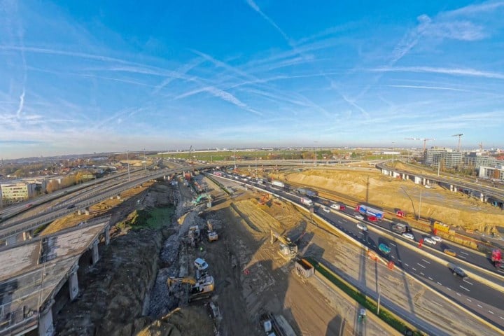 Oprit A201 naar Ring tijdelijk afgesloten