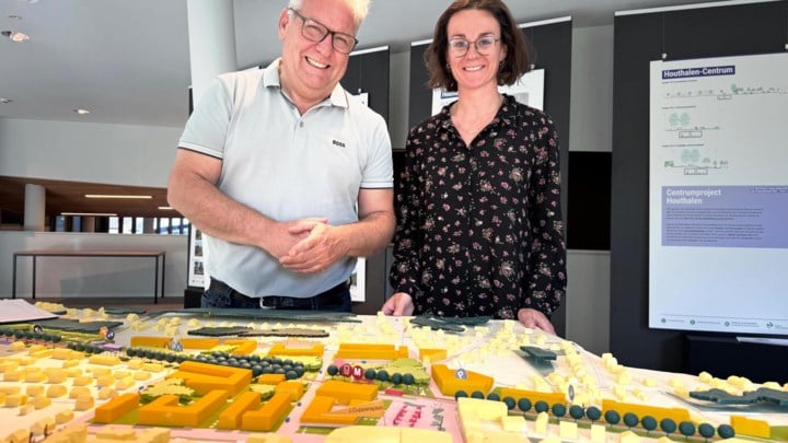 Boven tunnel in centrum van Houthalen komt een parkbos, maar ook appartementen, Jumbo en Basic-Fit